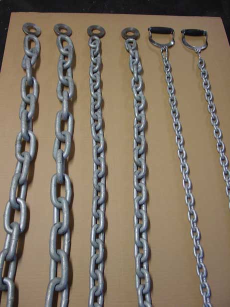 "Rocky" style chains (centre of picture).